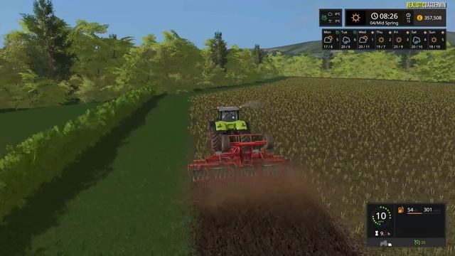 FLAT OUT WORK! | Realistic Farming Simulator 17 | Dusty Cove | Day 17 смотреть онлайн