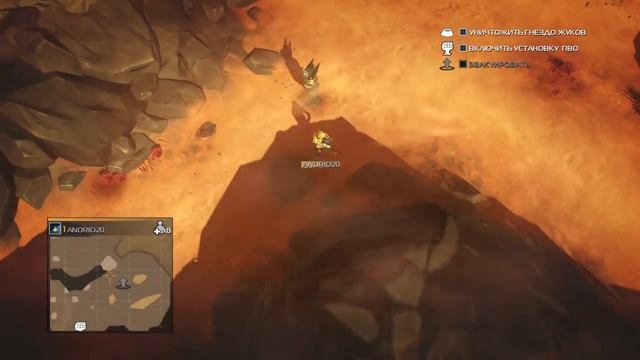 HELLDIVERS (2) моменты игры на Русском (PS4) смотреть онлайн
