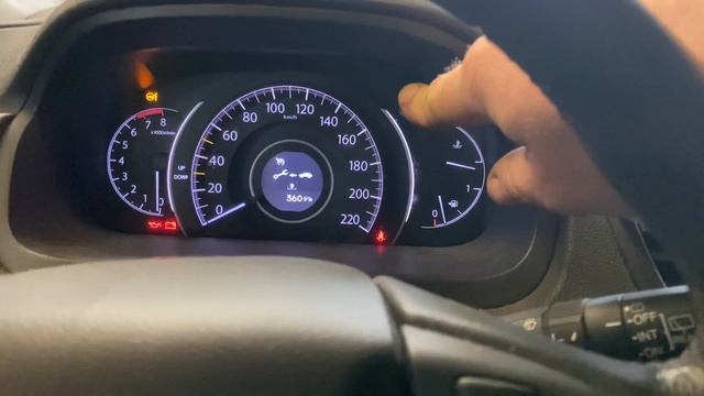 Honda CR-V 2014 Reset servis смотреть онлайн