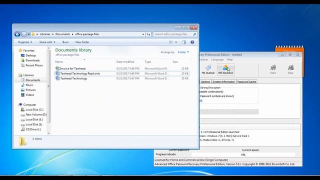 How to recover ms office password (Word, Excel, Access, Power point). смотреть онлайн