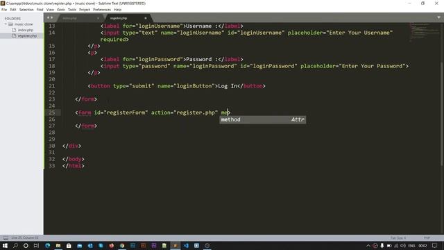Login and Register Page - Part 1 | Spotify Clone in PHP смотреть онлайн