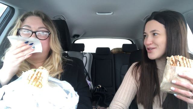 Мукбанг фастфуд шаурма | Mukbang Fastfood Shawarma