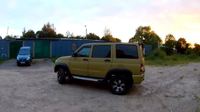 Уаз, автосервис и природа вокруг. смотреть онлайн