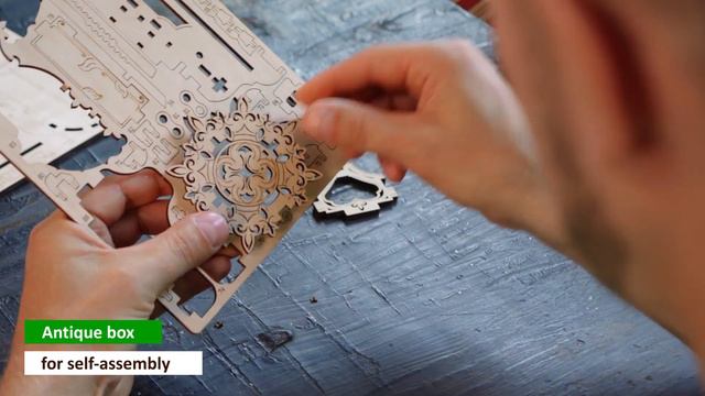 New Ugears models: the Antique Wooden Box and the Butterfly Model-Automaton смотреть онлайн