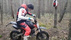 Обзор на мини питбайк 110сс самосбор