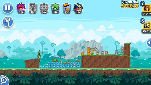 Angry Birds Friends Tournament Level 8 Week 349-C MOBILE Highscore POWER-UP walkthrough смотреть онлайн
