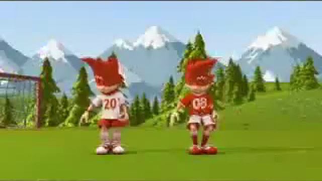 Трикс и Фликс(талисманы евро 2008) смотреть онлайн