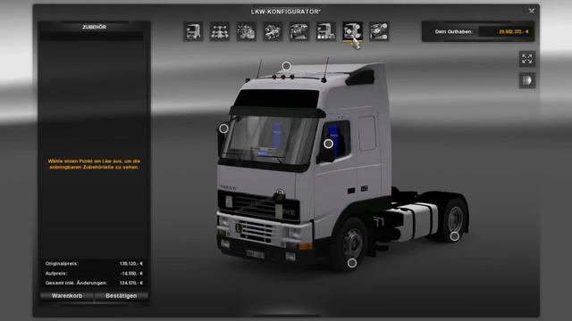 Volvo FH12 v1.15 ETS2 Mod смотреть онлайн