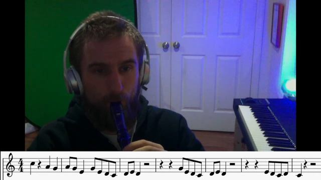 Don't Worry Be Happy Recorder Tutorial смотреть онлайн