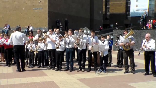 ЯРасскажу.рф Смотр детских духовых оркестров в Ростове-на-Дону. 26 апреля 2015 года.