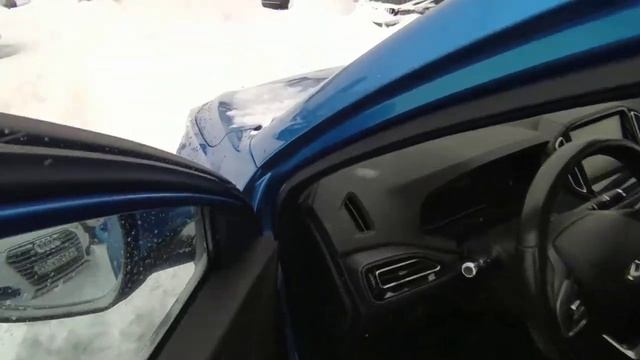 Снегопад, Москва, парковка... смотреть онлайн