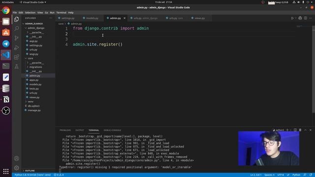 ÁREA ADMIN DJANGO | Crie áreas administrativas com Django | Aula semanal #18 смотреть онлайн