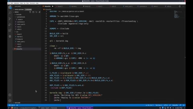 Raspberry Pi Bare Metal Tutorial - Part 1 смотреть онлайн