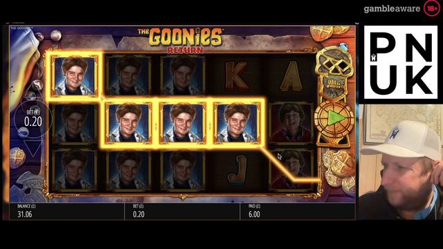 Goonies Returns Gold Key Bonus Hunt - Episode 7 - PUNK Slots 2024 смотреть онлайн