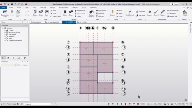 How to Design Slab in Tekla|| Economical Slab Design in Tekla Structural Designer || Slab Designing смотреть онлайн