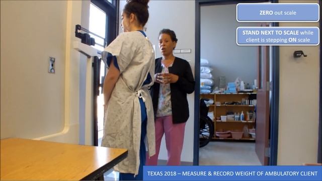 PEARSON VUE/CREDENTIA 2022 - MEASURE & RECORD WEIGHT OF AMBULATORY CLIENT смотреть онлайн