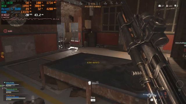 Call of Duty : Warzone Season 1 : GT 1030 2GB + Ryzen 5 3600 : 720p Low Settings смотреть онлайн