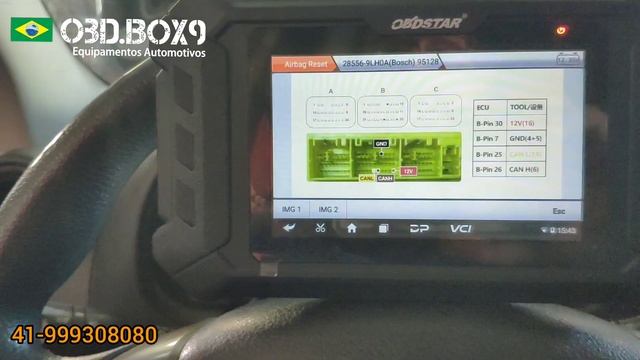 Rápido e eficiente ( Reset do Airbag ) Nissan March e HB20 2018 ObdStar P50 Full смотреть онлайн