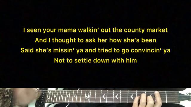 Bailey Zimmerman - Fall In Love | Karaoke Guitar Instrumental смотреть онлайн