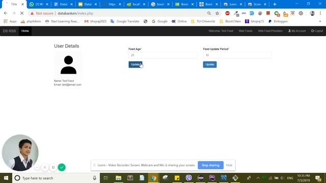Web based RSS Reader with Spring Boot and PHP смотреть онлайн