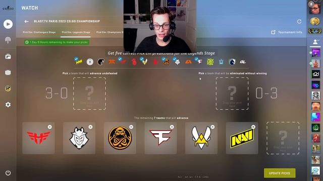 LEGEND Stage Pick'ems - Blast Paris Major Predictions! смотреть онлайн