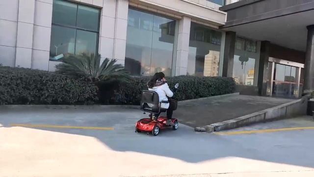 300W Foldable Handicap Scooter De Movilidad Electrica Electric Mobility 4 Wheel Scooter, 4 Wheel Sc смотреть онлайн