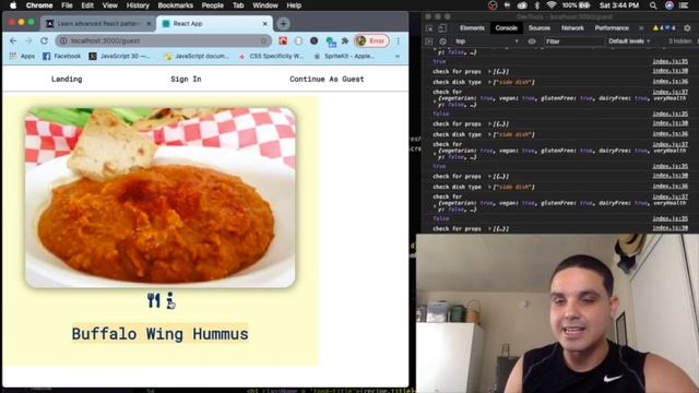 Creating Recipe Manual episode 4 in React.Js using onClick() functions смотреть онлайн