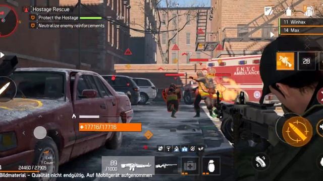 Tom Clancy's The Division Resurgence - Gameplay Walkthrough (Ubisoft, Mobile Game, Android, iOS) смотреть онлайн