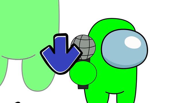 Mini Crewmate Kills Miku Hatsune Friday Night Funkin' | AMONG US Animation смотреть онлайн