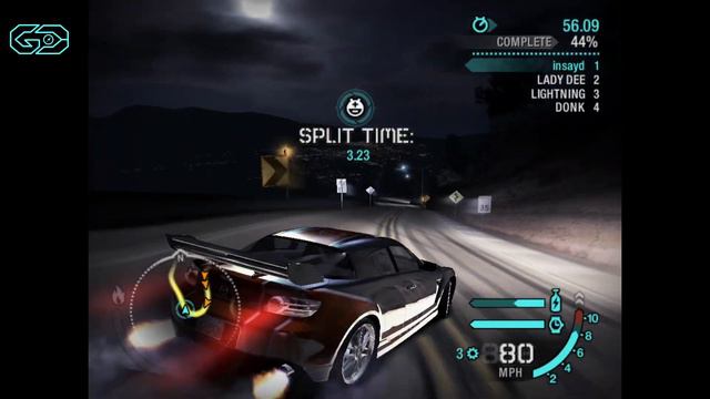 NFS Carbon : Challenge Series - Canyon Race (Bronze) смотреть онлайн