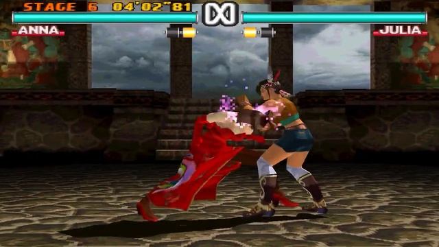 Tekken 3 Anna Williams Arcade/Story Mode using only Grapples/Throws/Counters смотреть онлайн