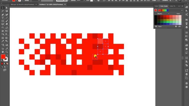 How to create pixel effects in illustrator | Adobe Illustrator Tutorial смотреть онлайн