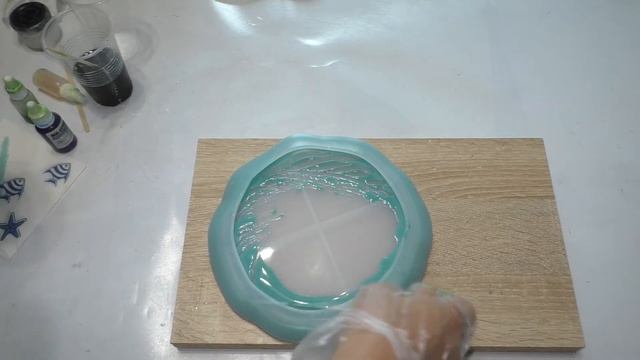 Интерьерная тарелка из эпоксидной смолы. Обзор молдов с Алиэкспресс. смотреть онлайн