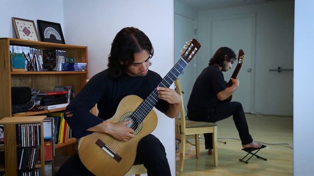 Spanish Romance on classical guitar (Tom Phillips) смотреть онлайн