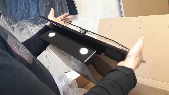 Распаковка — Вытяжка наклонная Akpo Optima Eco 50 WK-4 смотреть онлайн