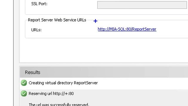 Configuración de Reporting Services en modo nativo смотреть онлайн