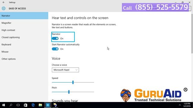 How to Hide Blue Box Around Active Item in Narrator on Windows® 10 - GuruAid смотреть онлайн