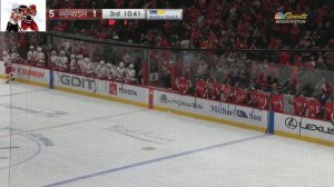 Том Уилсон - один из лучших бойцов НХЛ. Том Уилсон vs Брендан Смит. Вашингтон - Каролина, 29.03.22