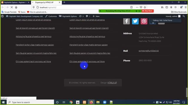 Class-06 WordPress Theme Development Creating Theme Options by Redux Framework. смотреть онлайн