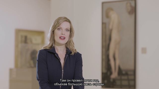 "Вдоль и поперёк" Национальной галереи в Праге - Эмиль Орлик "Модель" смотреть онлайн