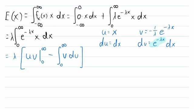 Expected Value of the Exponential Distribution | Exponential Random Variables, Probability Theory смотреть онлайн