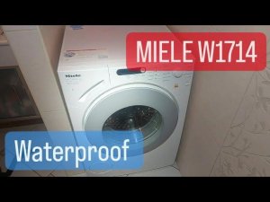 стиральная машина Miele. ошибка waterproof