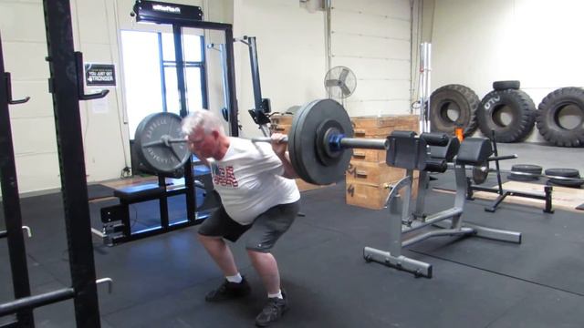 Tom Jones 68th Birthday Squat Workout 250 Pounds 7 Reps at Untamed Strength смотреть онлайн