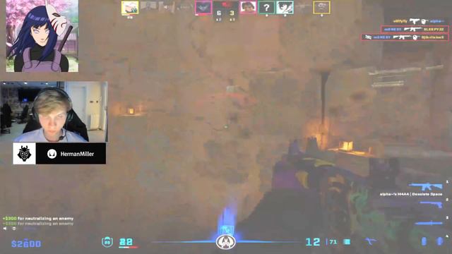 Even Monesy Knife Caught Fire! Insane Comeback! - Counter Strike 2 Highlights смотреть онлайн