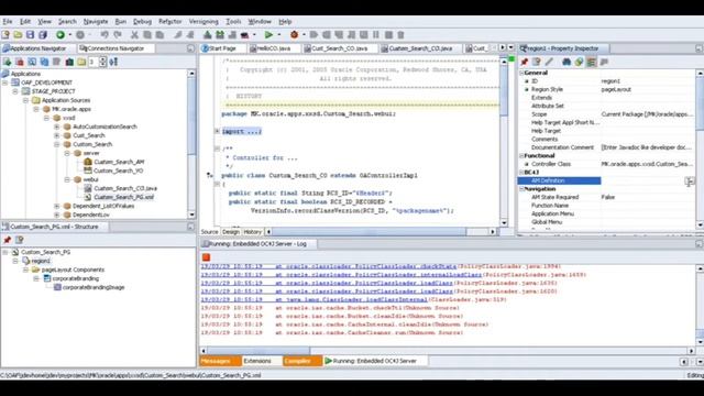 How to create Custom search page in OAF | Oracle Shooter смотреть онлайн