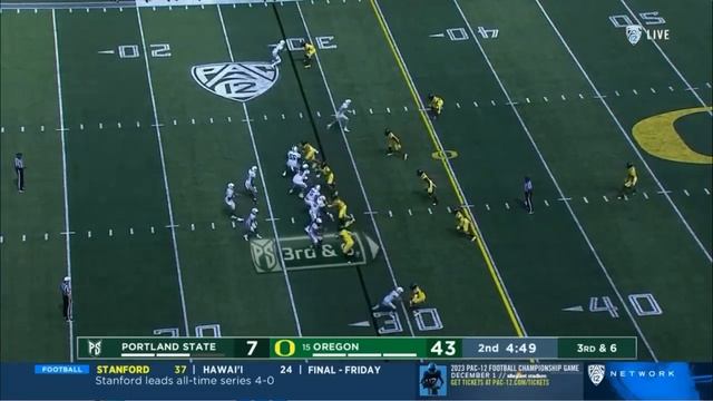 Portland State vs #15 Oregon Football Game Highlights 9 2 2023 смотреть онлайн
