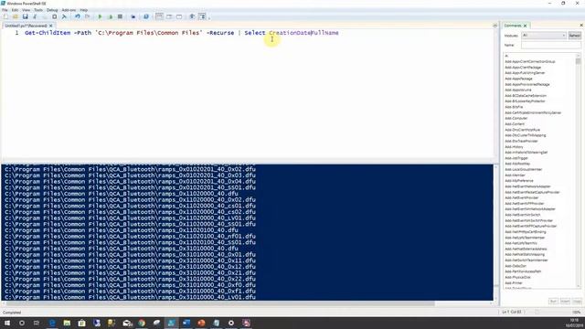 Powershell Get ChildItem - A Beginners lesson смотреть онлайн
