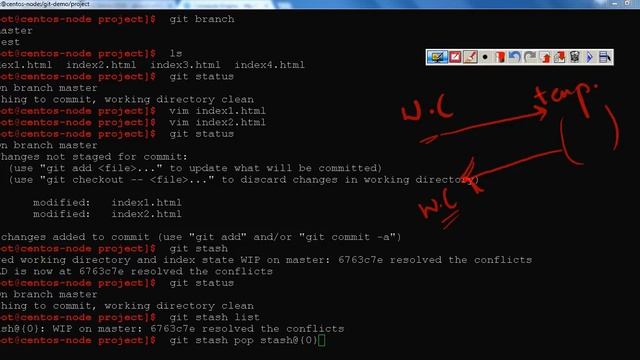 Git Stash смотреть онлайн