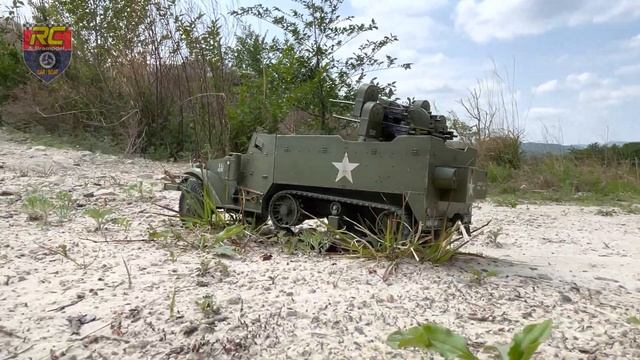 Torro 1/16 RC M16 Half-track #2 смотреть онлайн