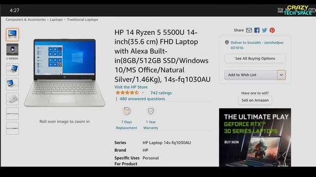 Best Thin & Light Laptop Under 40k / 50k / 60k ?? l Ryzen 7 5600u l 16GB Ram ? смотреть онлайн
